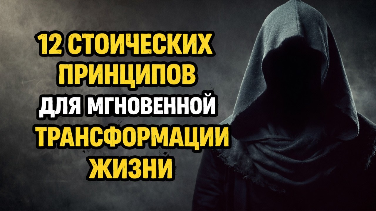 12 стоических принципов для немедленного преобразования жизни