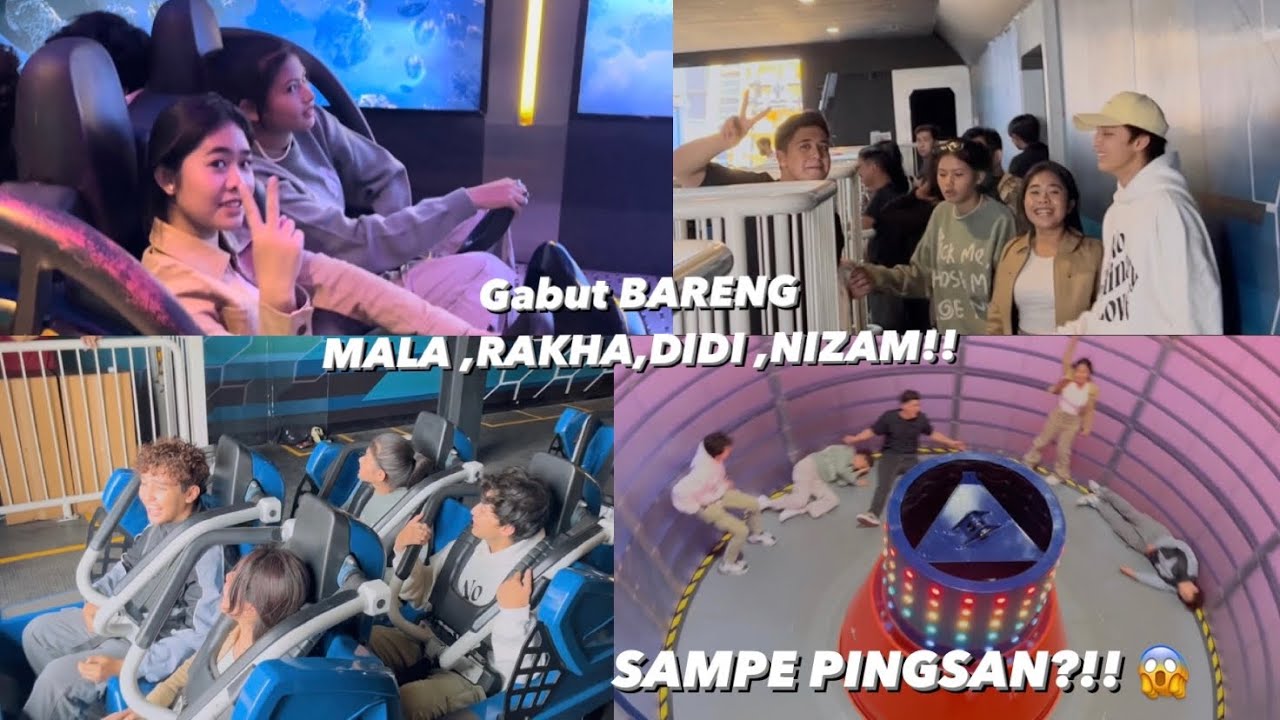 GABUT BARENG MALA,RAKHA,DIDI,NIZAM