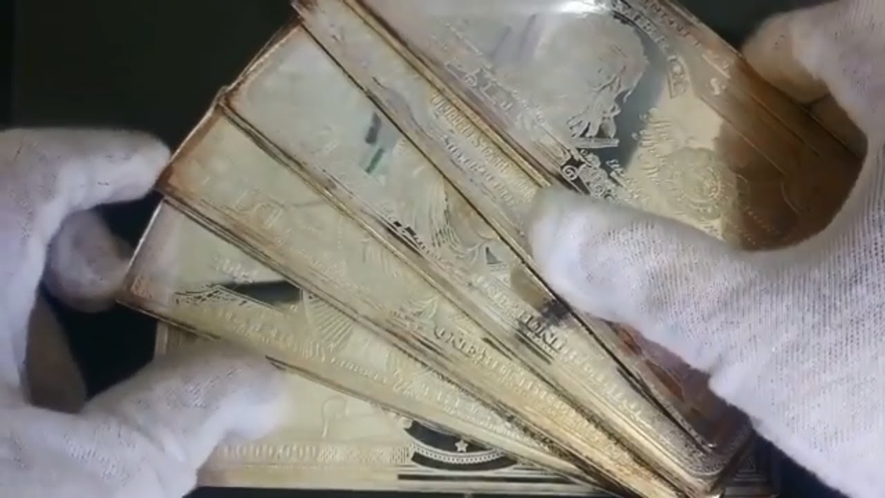 Visit the Vault - .999 Pure Silver Certificate Plates. What mint are these from?