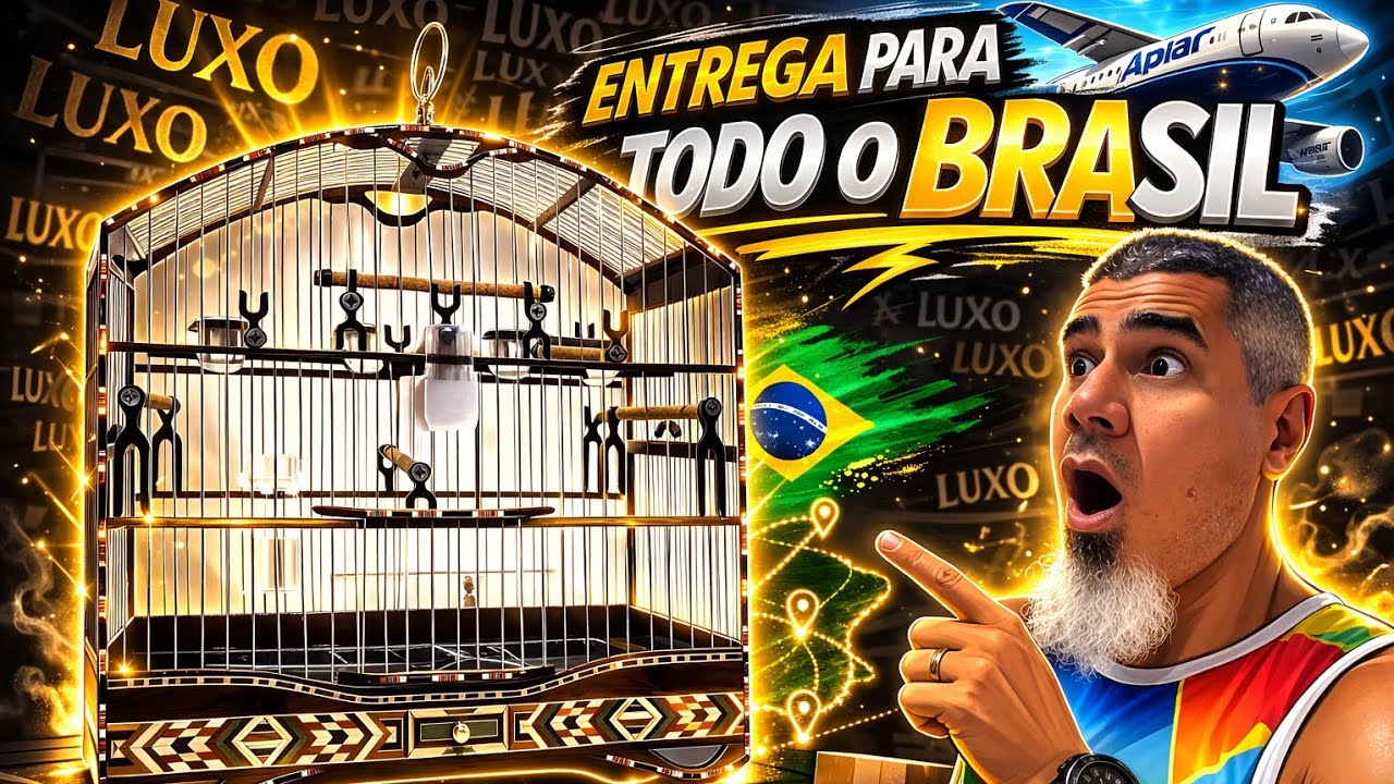 COLEIRO BOM MERECE GAIOLAS ASSIM