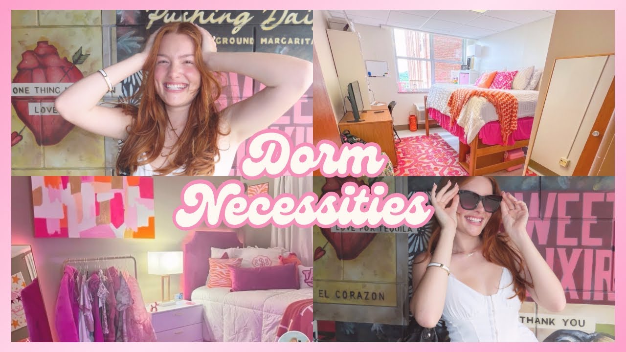 Dorm necessities- everything I've bought for my dorm so far!