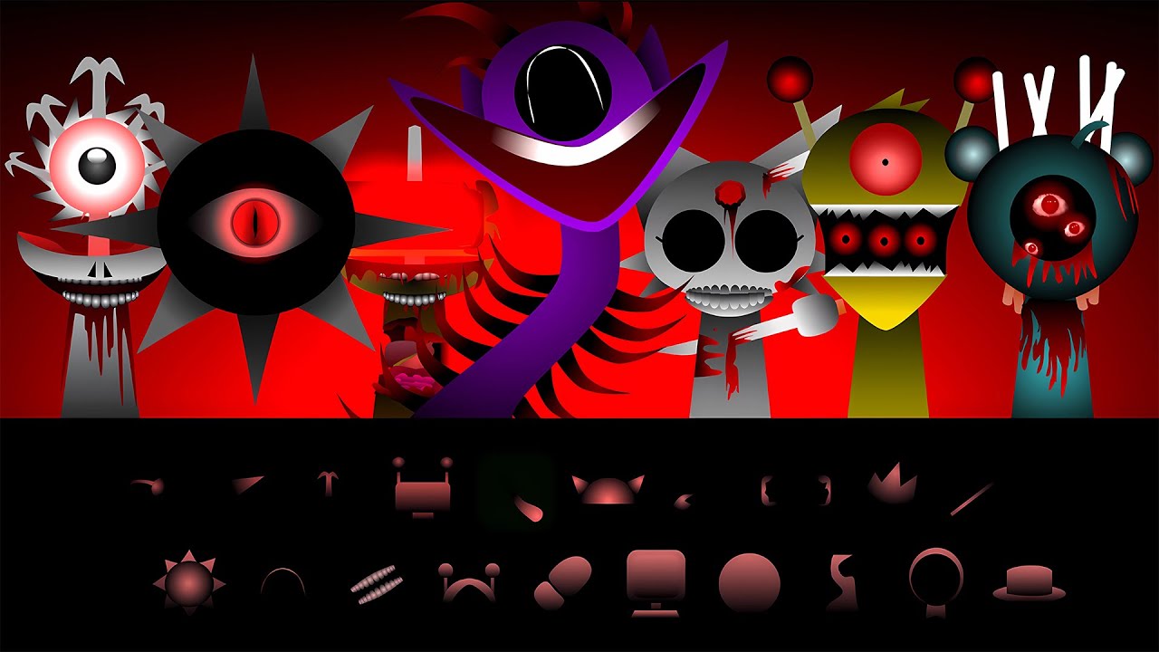 Incredibox Sprunki Mix! Phase 9 Fanmade Horror Version 🔥💥