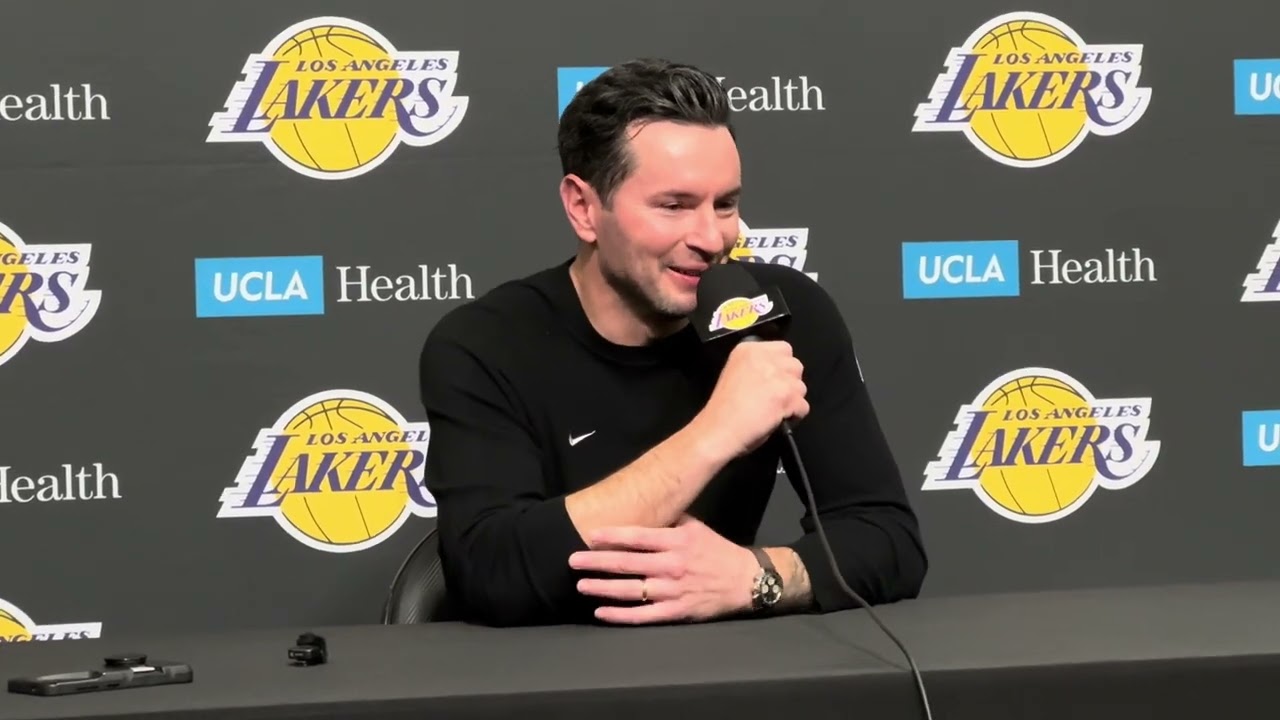 Lakers HC JJ Redick provides an update of LeBron James’ injury
