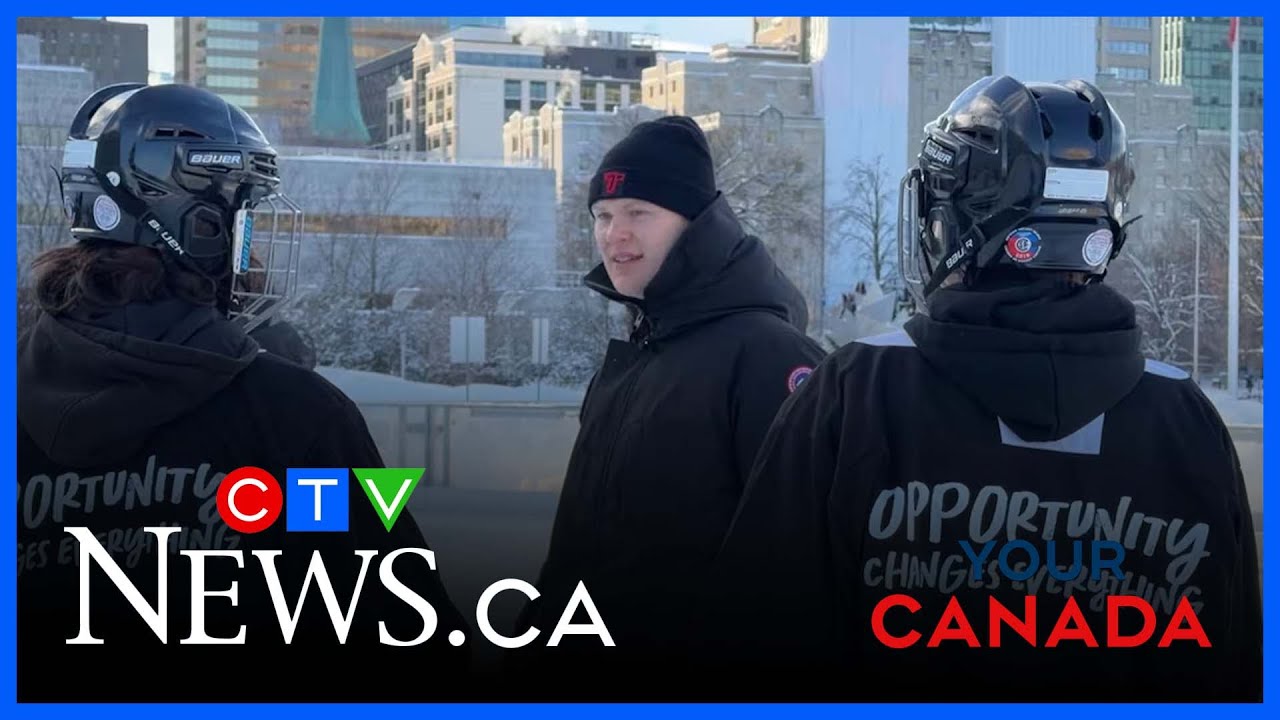 Brady Tkachuk skates with local kids to support BGC youth programs | Your Canada for  Jan. 19, 2026