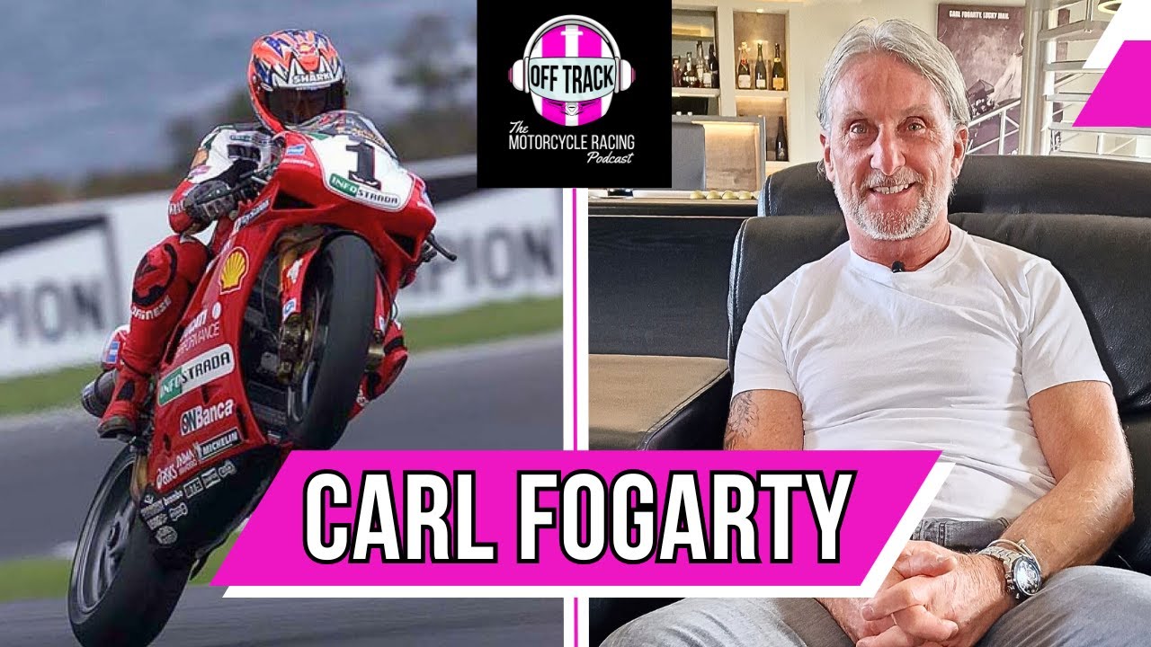 60 mins(ish) with CARL FOGARTY