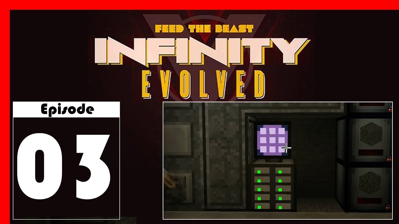 Minecraft Season 1: Let's Play FTB Infinity Evolved E3 - Applied Energistics 2