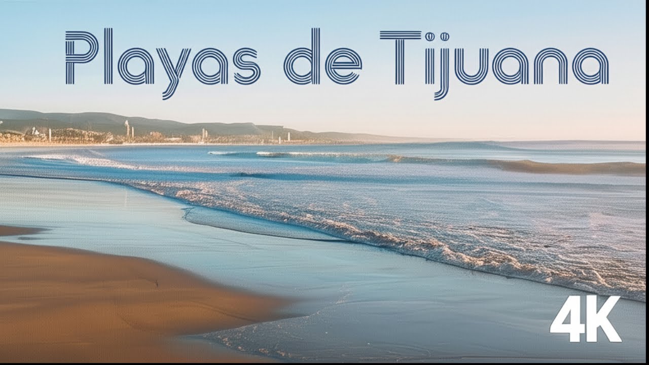 Playas de Tijuana Walking Tour in 4K