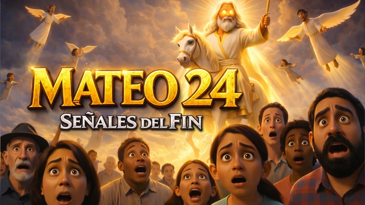 MATEO 24 Explicado: Las Señales del Fin que Jesús Profetizó | Historia Bíblica Animada
