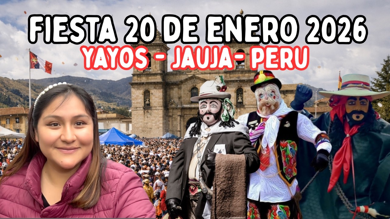 Así se vive el 20 de Enero en Jauja, Perú 🇵🇪 | Fiesta y Tunantada 2026 #peru #jauja