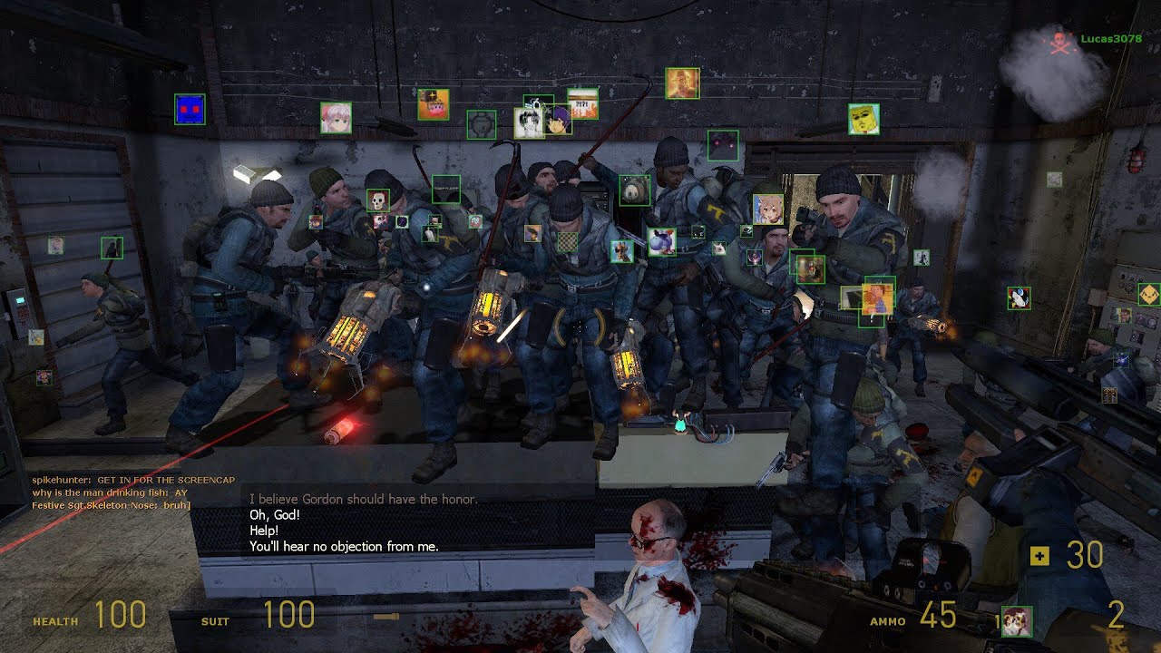 Half-Life 2, But It's 100 Players (2024)