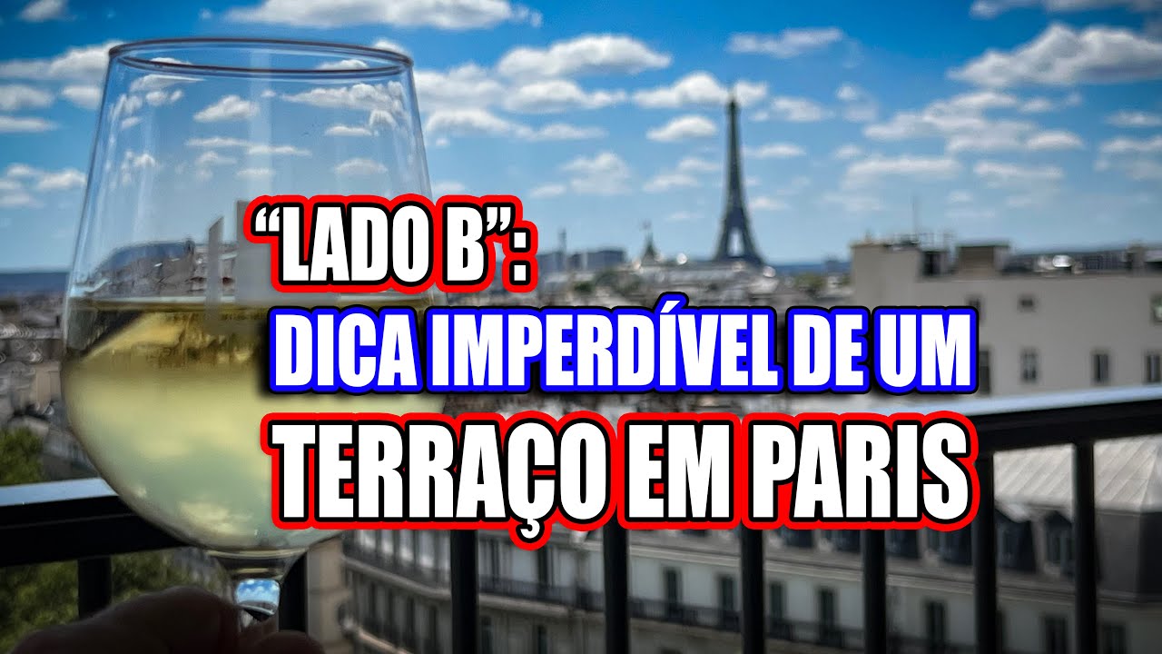 SURPREENDA-SE COM ESSE TERRA&Ccedil;O (ROOFTOP) LADO B EM PARIS! #rooftop #paris #andredegrossi
