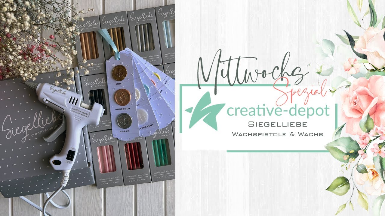 MITTWOCH-SPEZIAL | Siegelliebe | Creative-Depot | Wachssiegel | Juni 2023