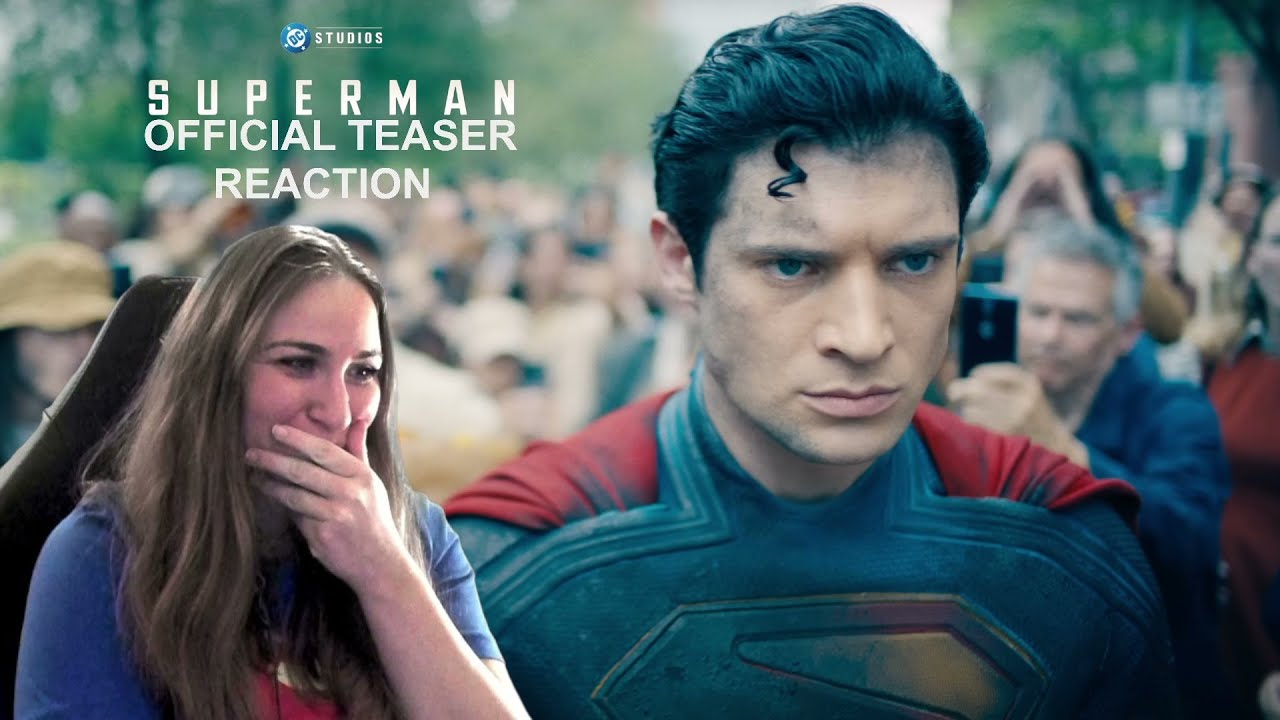 Superman Official Teaser Trailer Reaction
