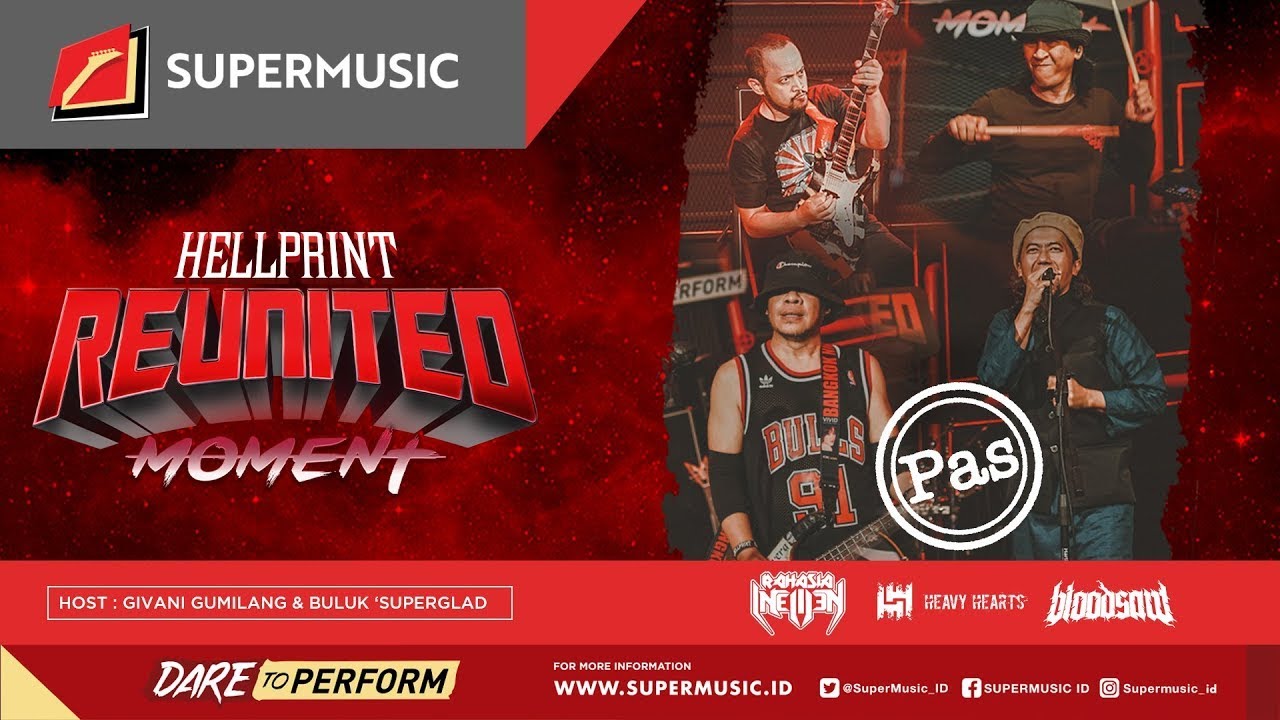 Reunited Moment Eps.5 - Pas Band | Rahasia Intelijen | Heavyhearts | Bloodsaw