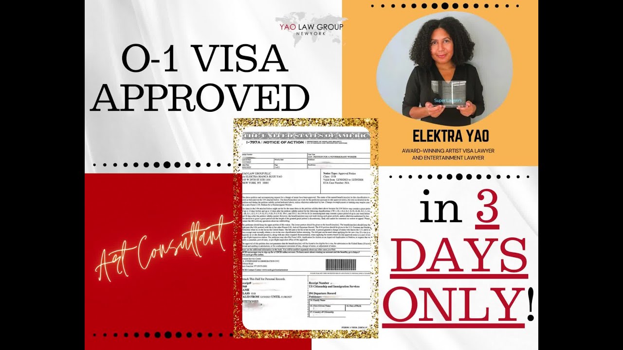 Visa Approved in 3 days for an Art Consultant! 🎉🥳 #ArtistVisa #ArtistVisaLawyer #Visa