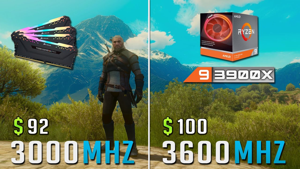 3000MHz vs 3600MHz: Best RAM for Ryzen 3000 Ryen 9 3900X?