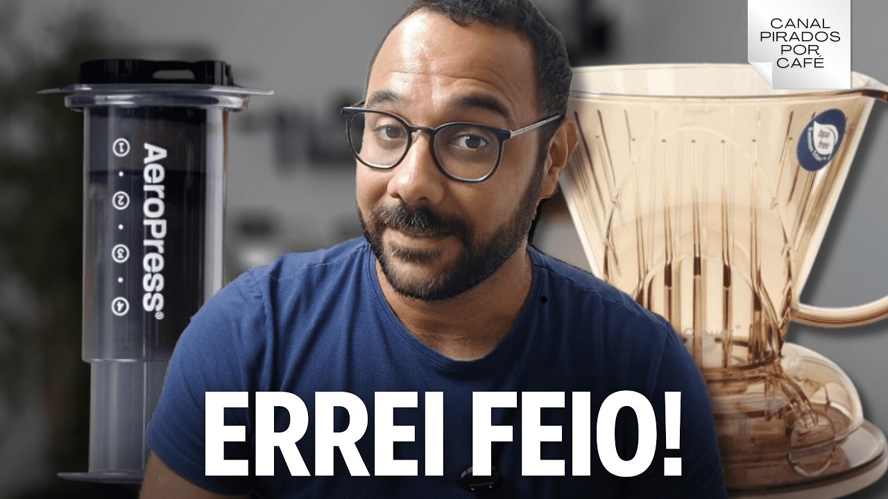 COMPARATIVO DE CAFÉ NA AEROPRESS E NA CLEVER DRIPPER