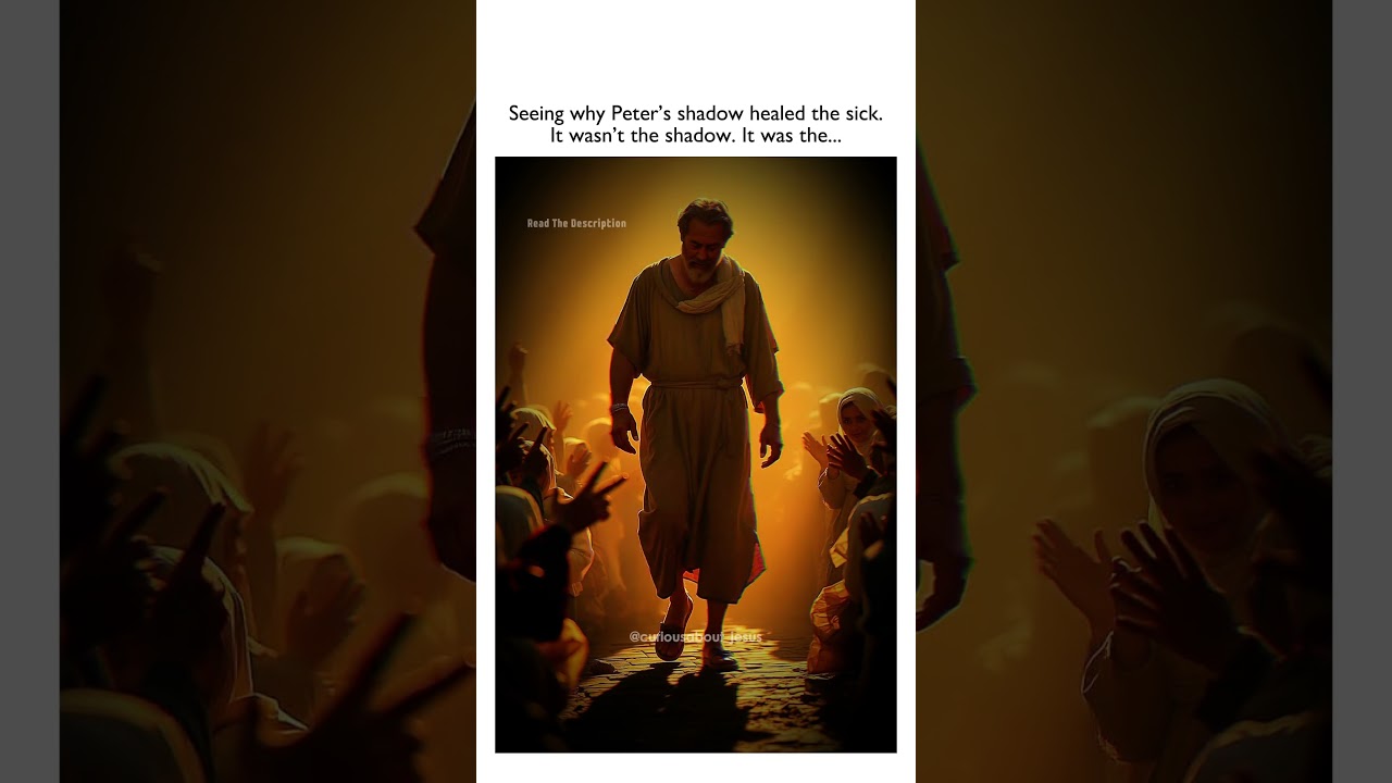How Did Peter's Shadow Heal People? #shorts