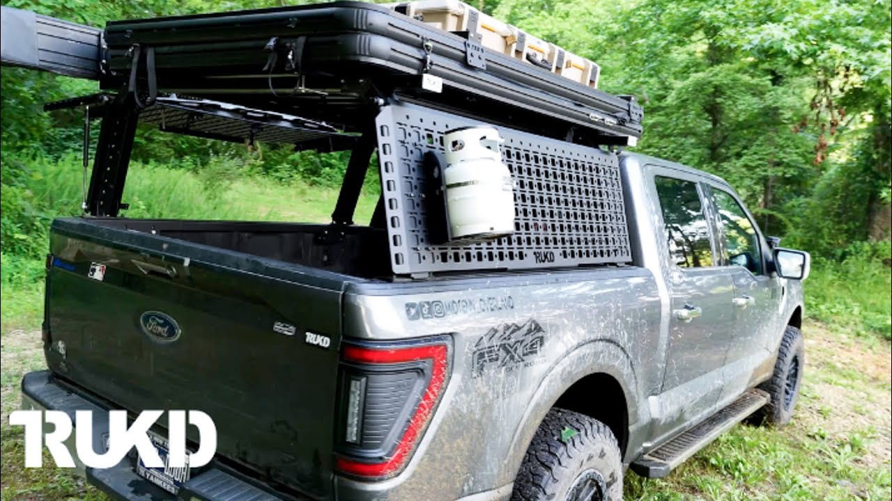 F-150 Overland Mods | TRUKD Bed Rack Accessory Panel Install