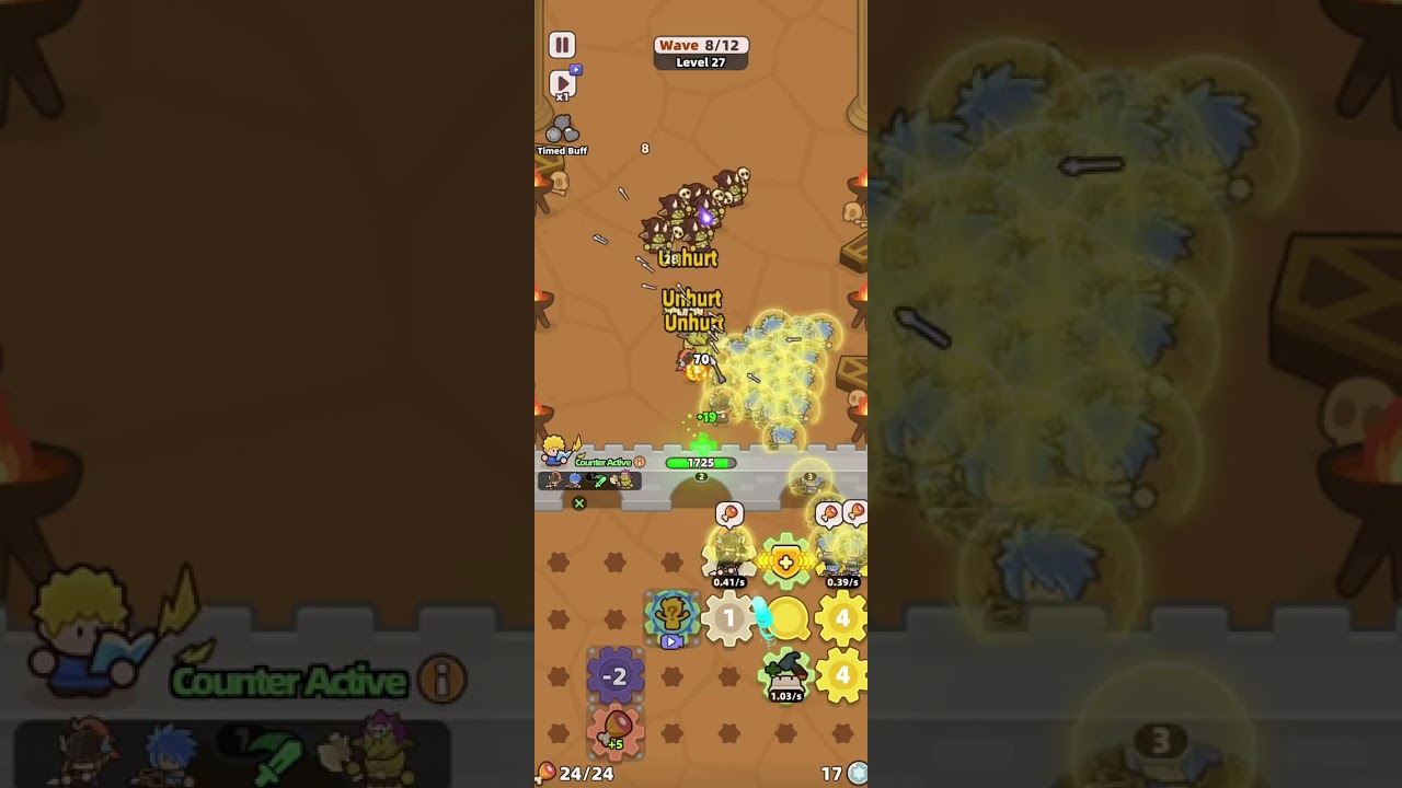 Full video of level 27. Gear Defenders. 
