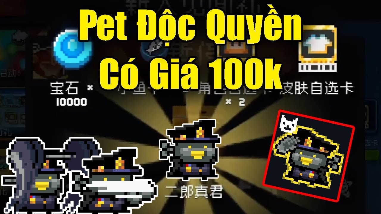 Pet Độc Quyền C&oacute; Gi&aacute; 100k Trong Soul Knight 7.6.0