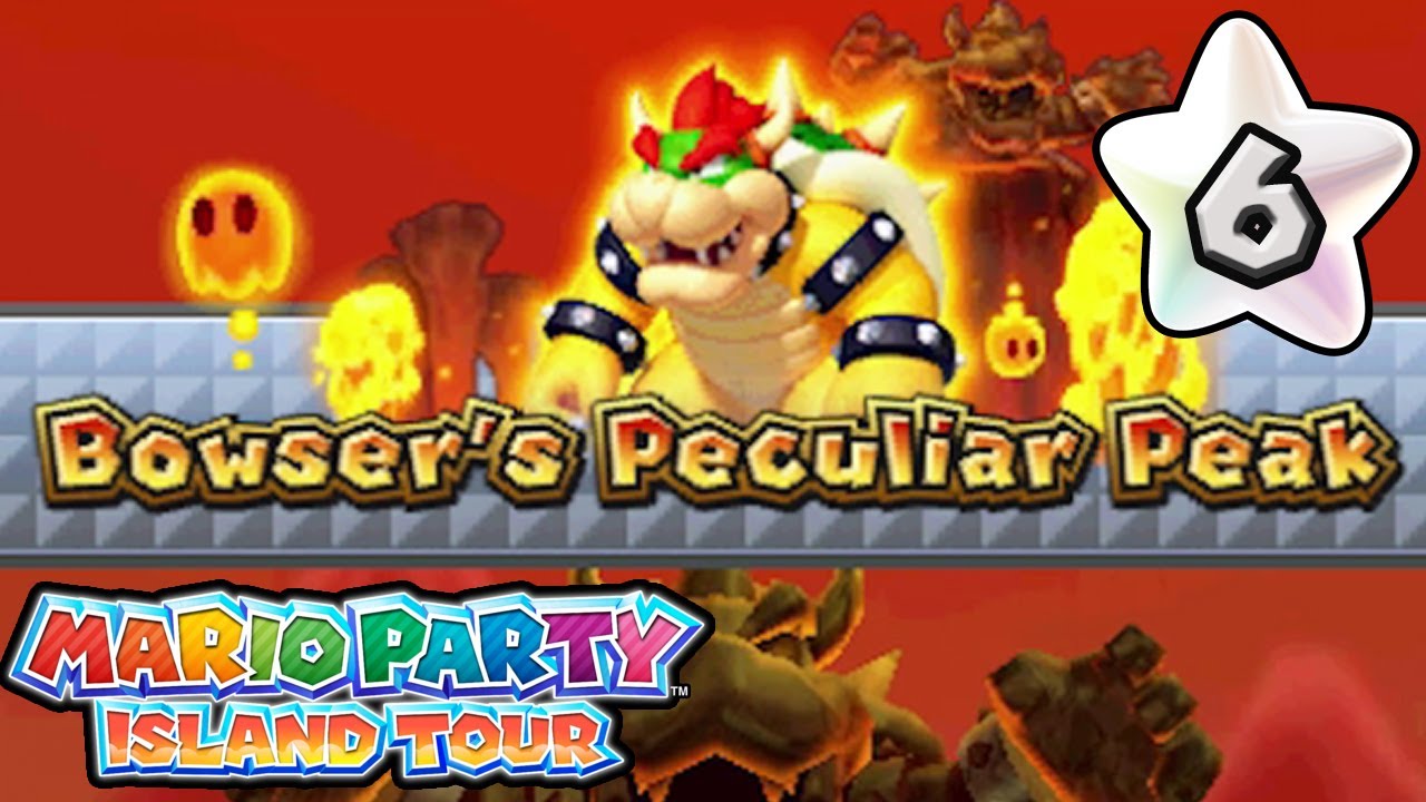 Mario Party Island Tour - Part 6: Bowser's Peculiar Peak!