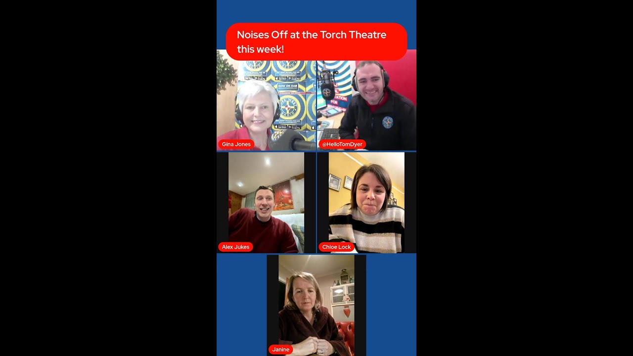 Noises Off at the Torch Theatre this Weekend!