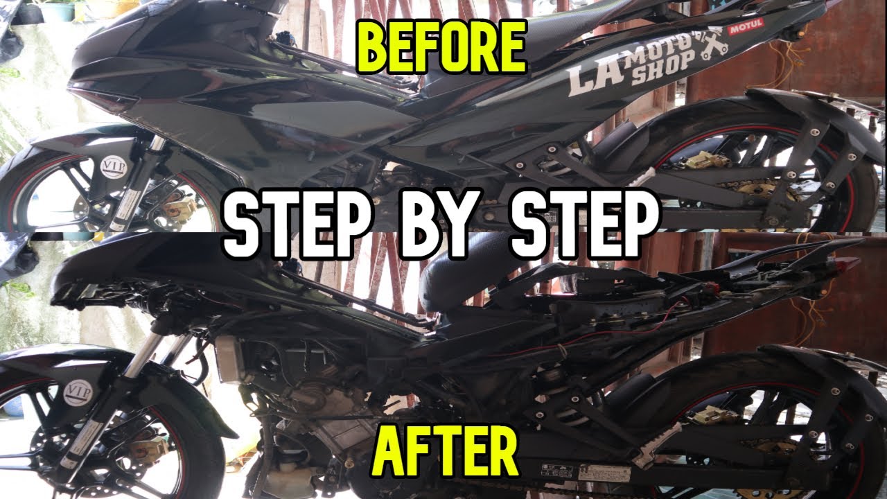Sniper 150 Proper Way to Remove Fairings | Sniper 150 Cover (HD)