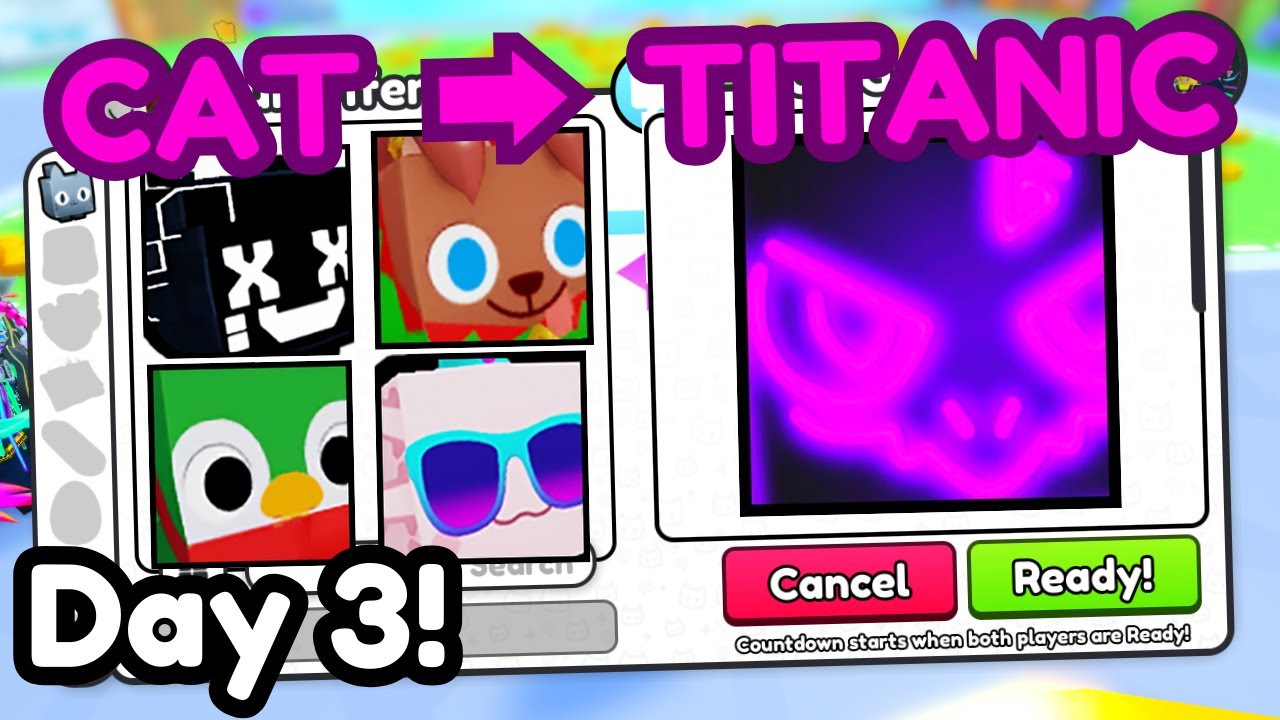 Cat to Titanic #3 - PRO PLAZA UNLOCKED! 10M+ Gems Profit! (Pet Simulator 99)