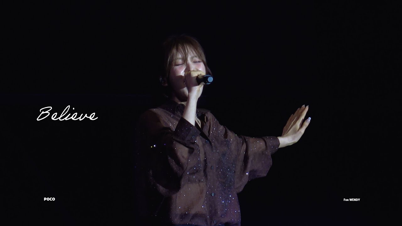 [4K] 251018 광양 케이팝 페스티벌 GWANGYANG K-POP FESTIVAL | Believe | 웬디 WENDY