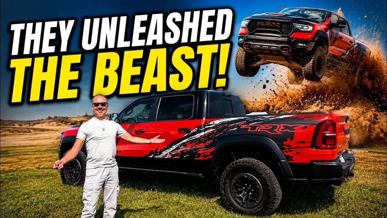 2027 Ram SRT TRX: Test Driving a 777-HP Pickup Beast!