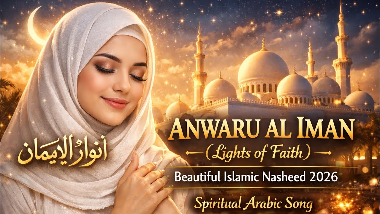 ANWARU AL IMAN (Lights of Faith) | Beautiful Islamic Nasheed 2026 | Spiritual Arabic Song🔥❤️