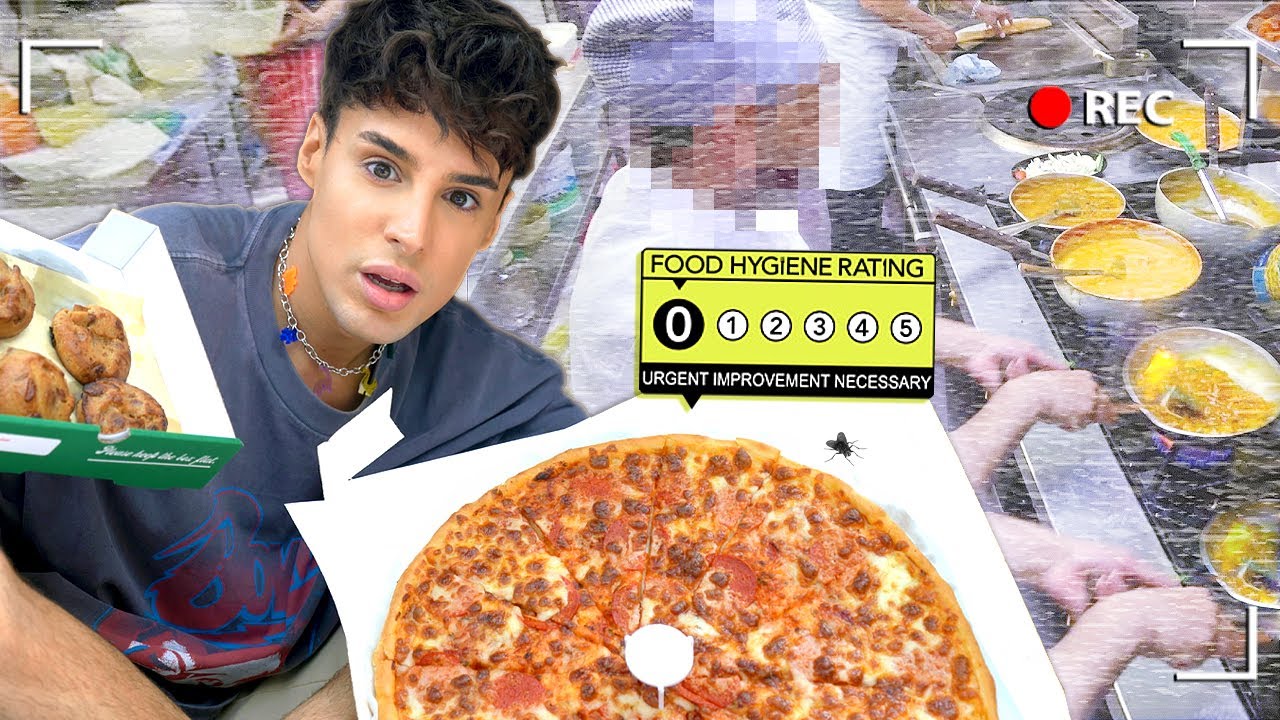 I ate at ZERO HYGIENE RATING Restaurants For a Day