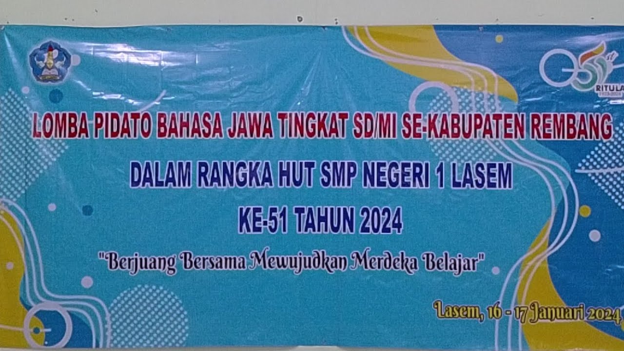 SMP NEGERI 1 LASEM sedang live sekarang!