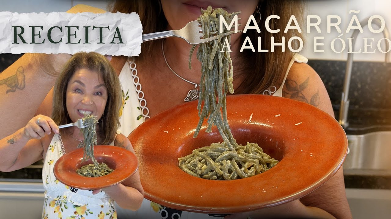 MACARRÃO A ALHO E ÓLEO