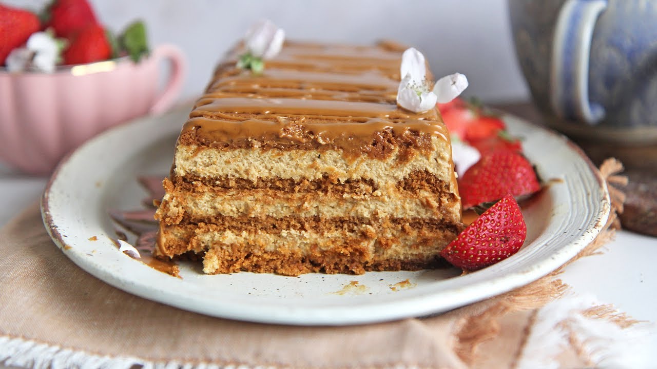Biscoff Icebox Cake