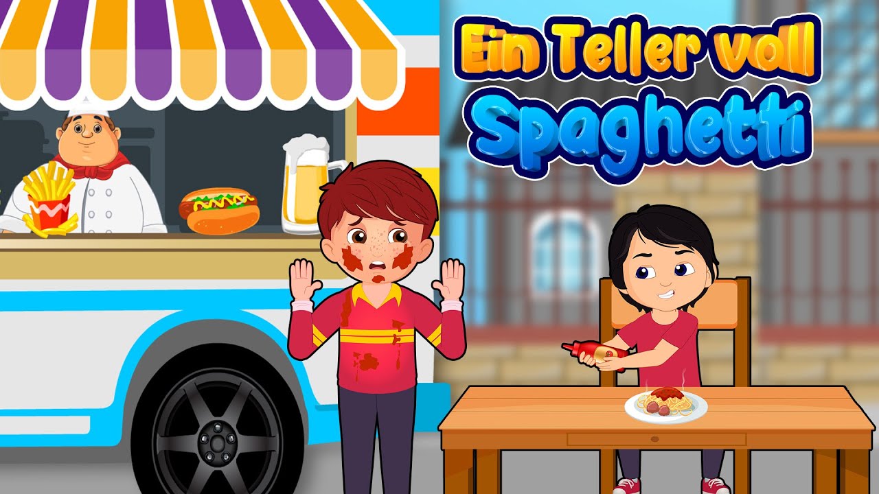 Ein Teller voll Spaghetti (Offizielles Musik Video) - SING SONG KINDERLIEDER