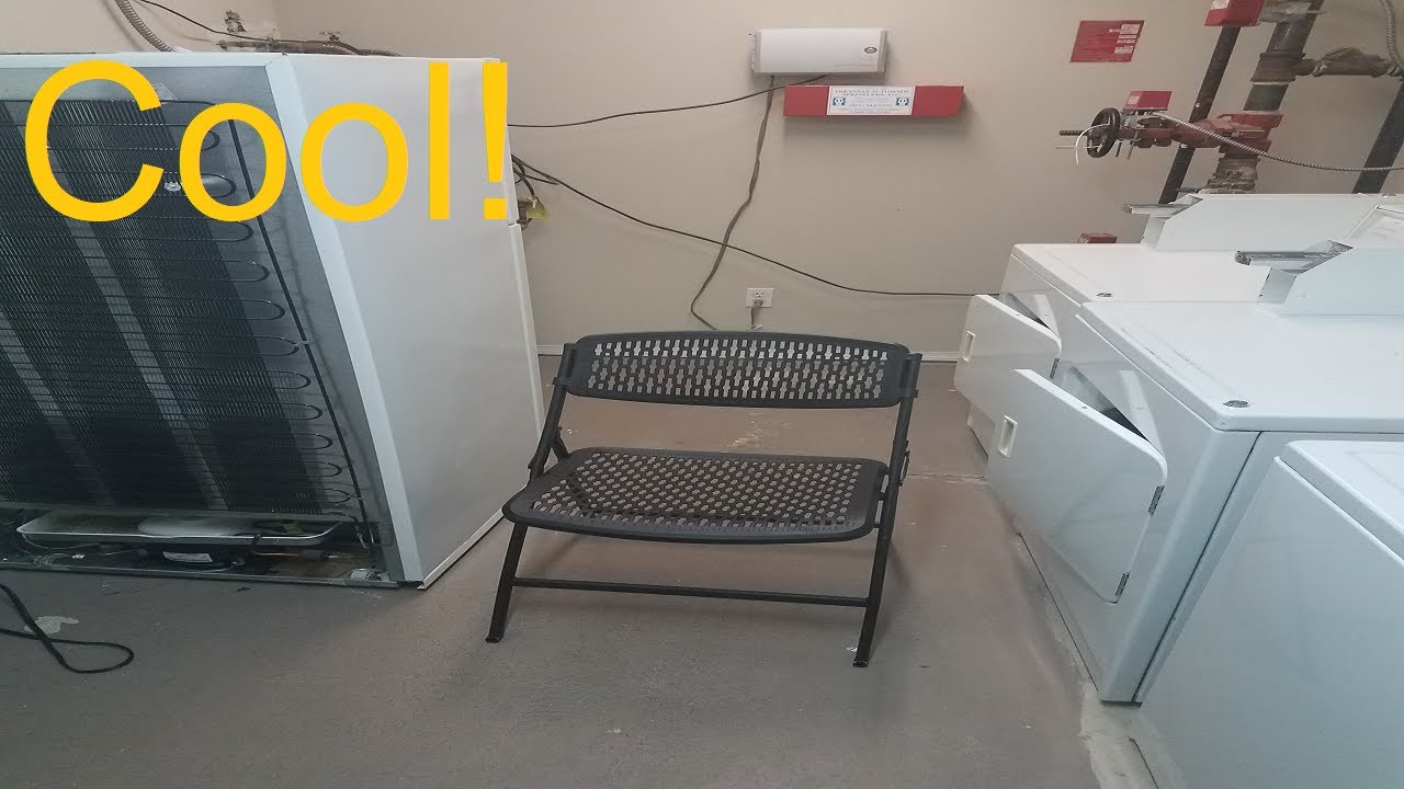 HDX Black Plastic Seat Foldable Folding Chair Review