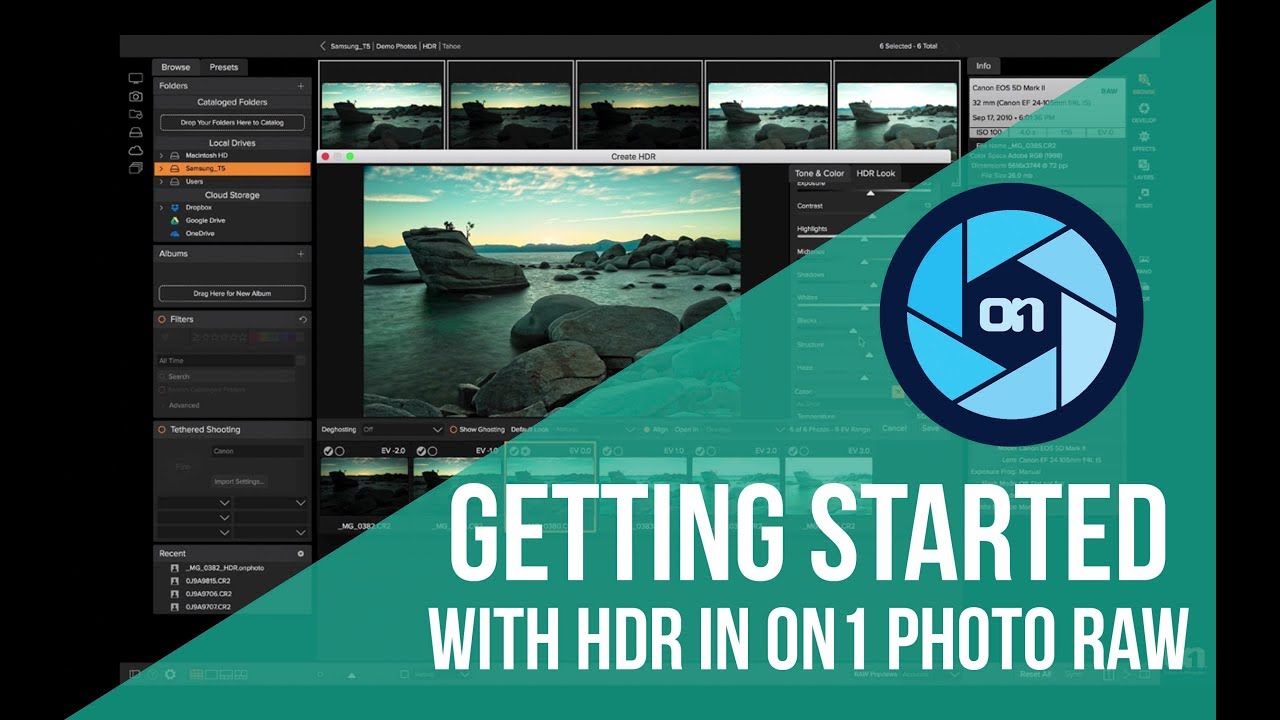 Getting Started with HDR - ON1 Photo RAW