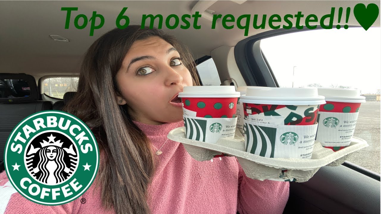 TOP 6 HOT DRINKS AT MY LOCAL STARBUCKS// MUST WATCH// INTERESTING