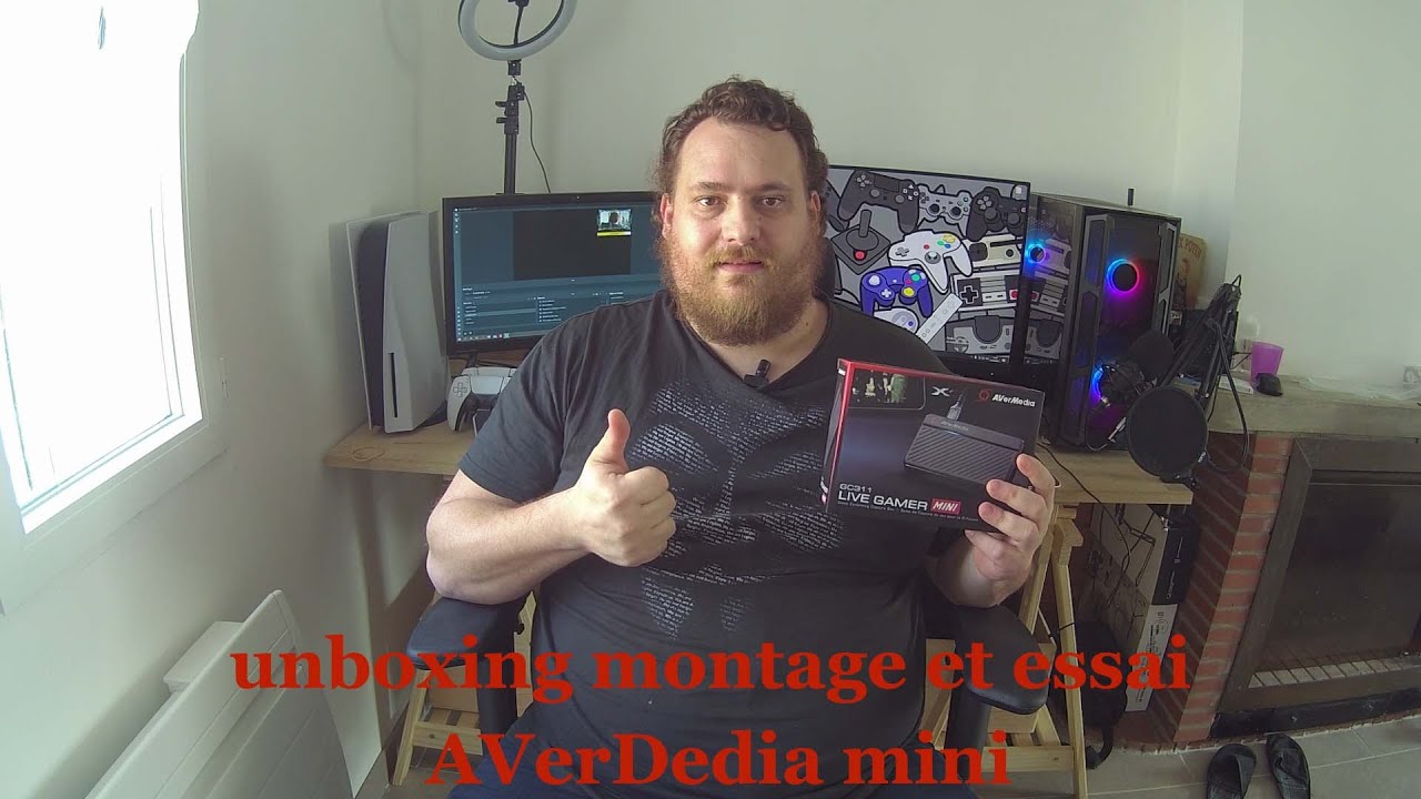Unboxing montage et test de mon AVermeDia mini💻(carte d'acquisition)