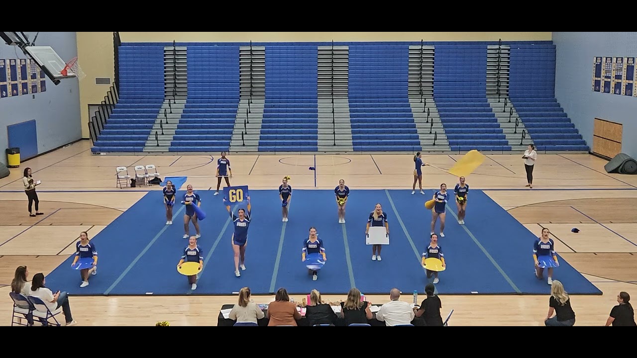 King George High School at King George Foxes Fall Fiesta Cheer Competition 2025 💙💛