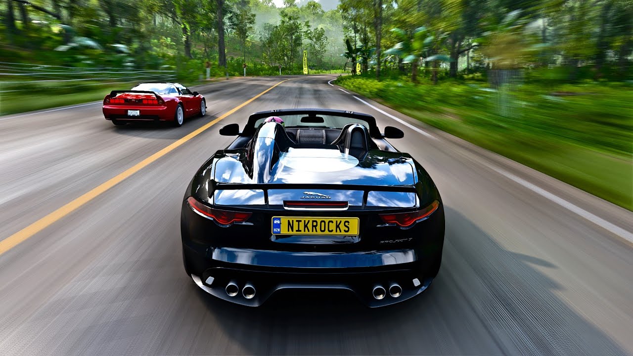 JAGUAR F-TYPE PROJECT 7 VS OLD SCHOOL CARS - FORZA HORIZON 5 #forzahorizon5 