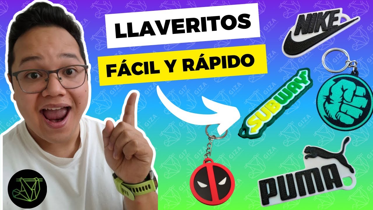 &ldquo;C&oacute;mo hacer LLAVEROS en 3D con MakerWorld 🧩 | Tutorial paso a paso para principiantes&rdquo;