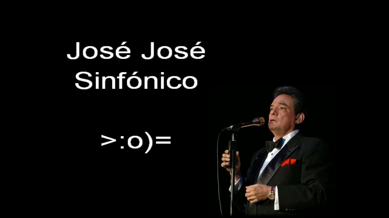 Karaoke El triste al estilo de José José (Sinfónico)