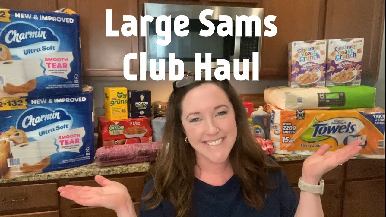 Большая закупка в Sam's Club для семьи из 6 человек! Пойдемте со мной пополнять запасы в нашей кл...