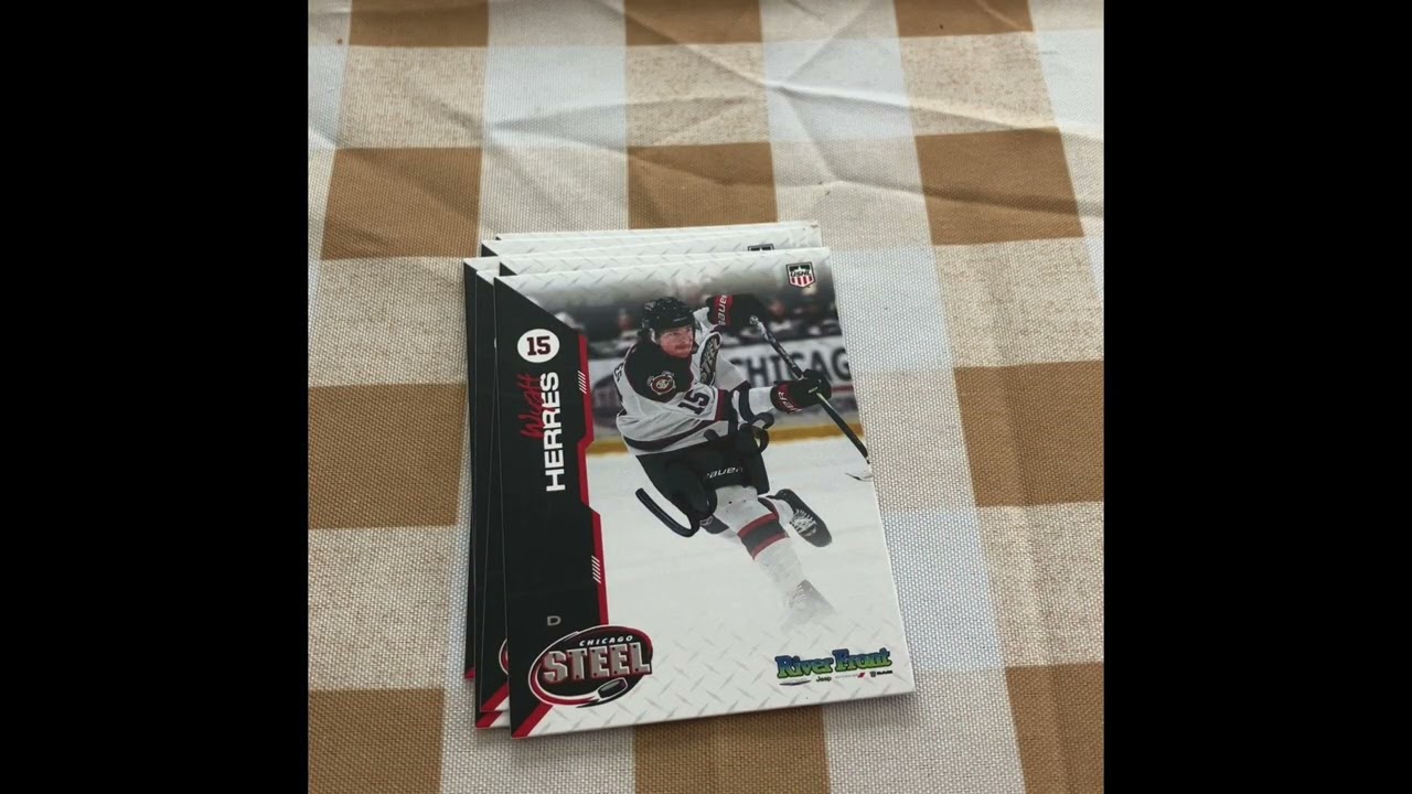2025-26 Chicago Steel in-person autographs part one