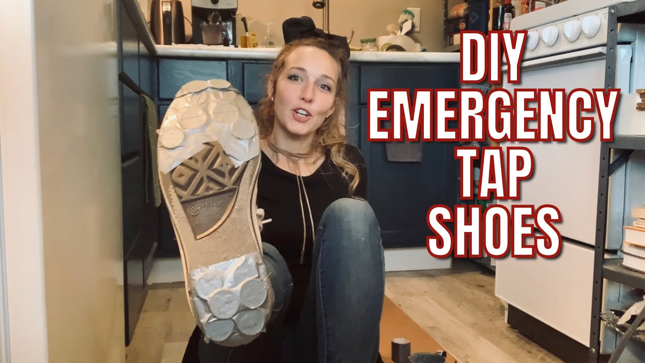 DIY TAP SHOES - How to Make Your Own Tap Shoes & Dance Board