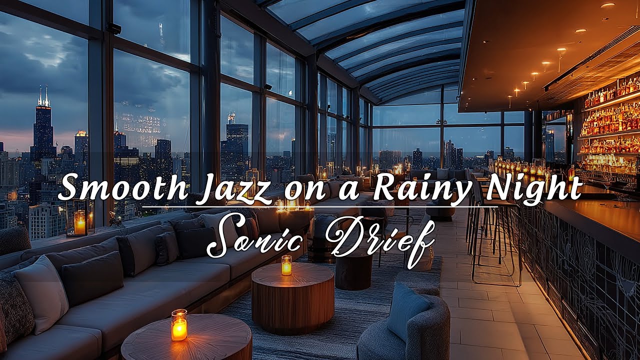 Night Jazz in Positano 🌃 Relax in Cozy Apartment with Saxophone Music & Crackling Fireplace