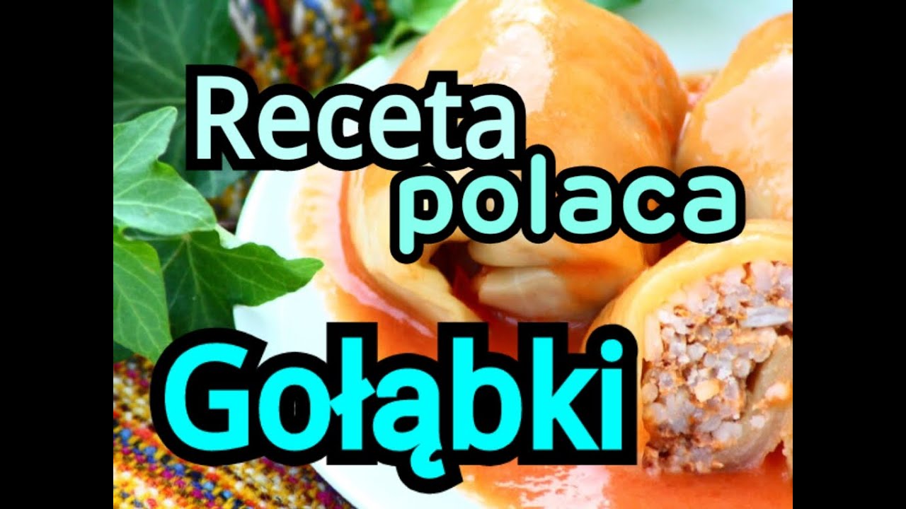 RECETA POLACA FACIL Y DELICIOSA  - Gołąbki de carne - Las recetas de la Abuela POLACA